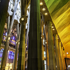 Basílica de la Sagrada Família is the tallest church in the world
